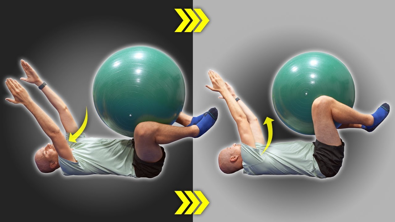Swiss Ball Frog Rotations YouTube