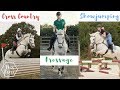 Ride with me | Cross Country, Dressage + Showjumping training | Cinematic Edit | This Esme