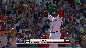 MIN@BOS: Papi hits a game-tying homer in the 10th