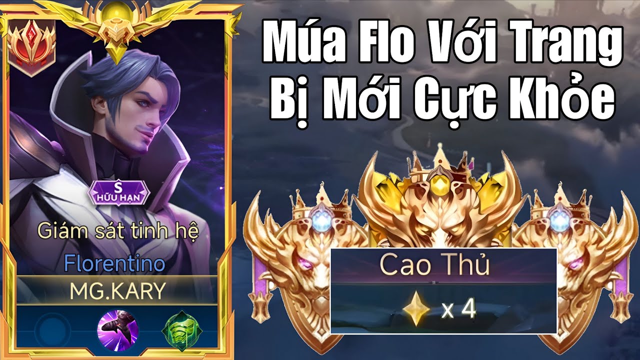 Màn Múa Flo Hủy Diệt Rank Đầu Mùa Với Build Mới Và Một Đêm Leo Rank Cao Thủ Cực Căng