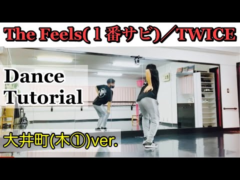 TWICE "The Feels(１番サビ)" Dance Tutorial