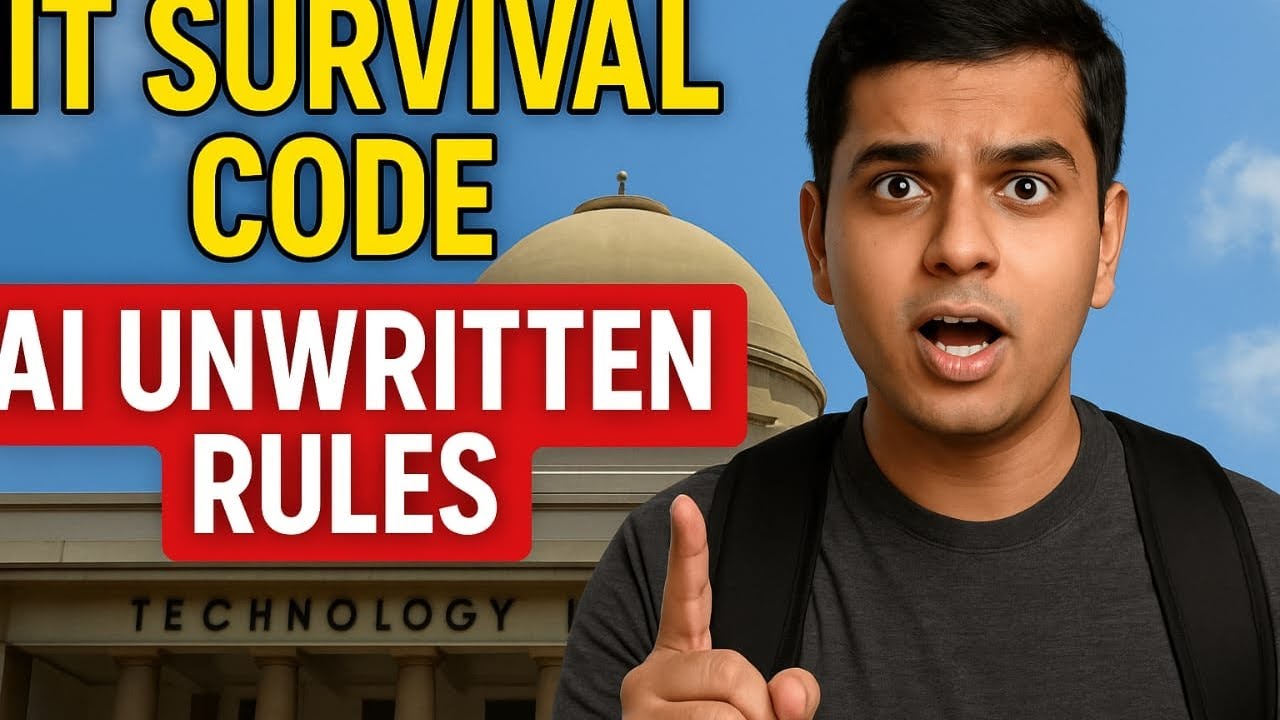 "IIT Survival Guide 2025: Unwritten Rules No One Tells You | AI Tips Inside! 