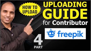 Uploading Guide for Contributors on Freepik Part 4 | How to upload on freepik