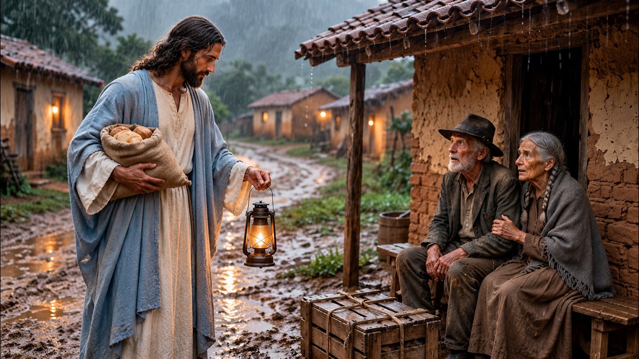 SEM COMIDA, DOIS IDOSOS DIVIDIRAM O POUCO QUE TINHAM COM UM ESTRANHO… NA MANHÃ SEGUINTE, TUDO MUDOU