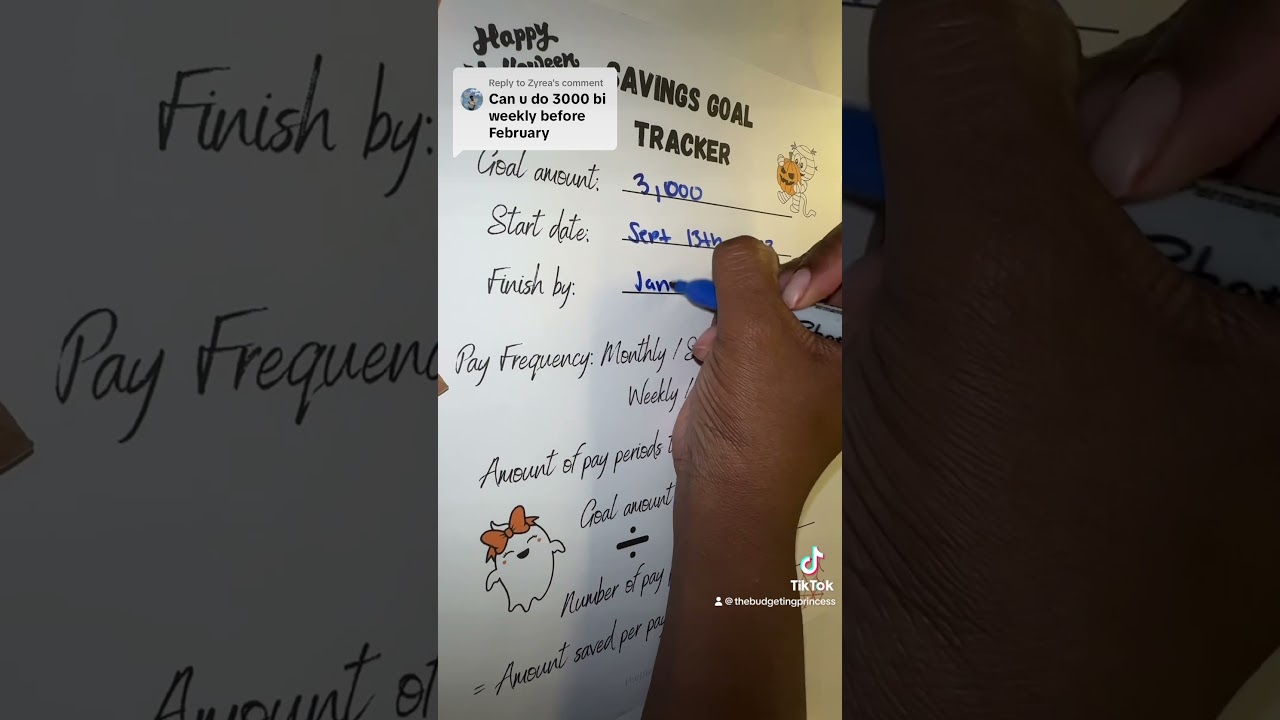 How to save $3,000 in 4 months (bi-weekly) | Cash stuffing & Budgeting 