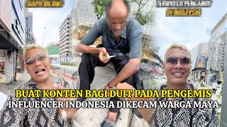 Influencer Indonesia Sanggup Buat Konten Dedah Sisi Gelap Kl Dipenuhi Pengemis Warga Asing