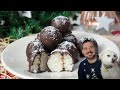 Bolitas de coco y chocolate sin lactosa | Bombones de coco navideños 🎄