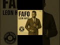 FAFO (F*ck Around & Find Out) - Leon Hayes (60'Soul, Mowtown, Vintage Vinyl) #soulmusic #oldschool