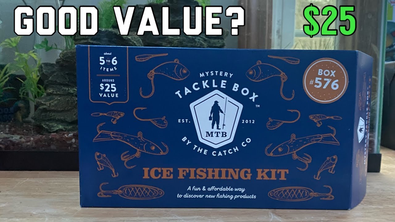 Unboxing the Mystery Tackle Box Ice Fishing Kit #576: Is it worth