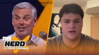 Rookie OT Joe Alt talks Chargers and Jim Harbaugh, his early QB days, Notre Dame | NFL | THE HERD by The Herd with Colin Cowherd 38,422 views 4 days ago 6 minutes, 46 seconds