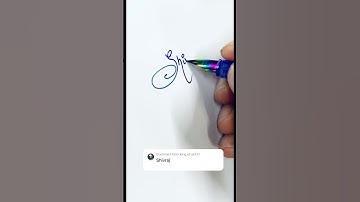 Shivraj #signature #shorts #calligraphy #shortsfeed #satisfying