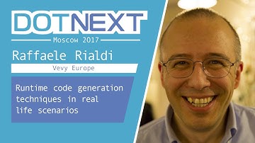 Raffaele Rialdi — Runtime code generation techniques in real life scenarios