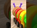 Learn Numbers &amp; Colors with Toy Caterpillar | Tino Toys &amp; Toddlers #tino #cartoon #woodentoys