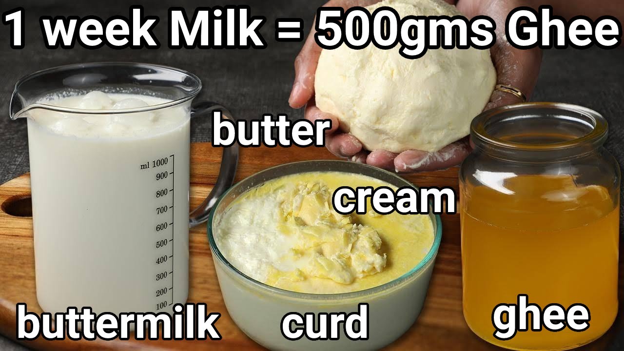 Ghee Using Milk