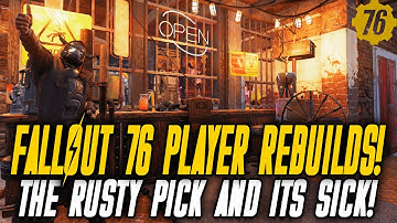 Fallout 76 Player Rebuilt the Rusty Pick and it looks AWESOME!