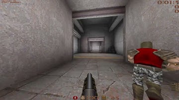 Quake - 2-player Easy Run of qbj_stixc by Chambers & Connor in 0:17