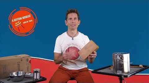 A Rhythm Moment with Mr. Dave - Found Sounds & Simple Homemade Instruments