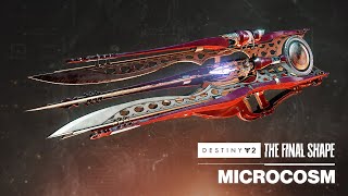 Microcosm Exotic Heavy Trace Rifle Preview | Destiny 2: The Final Shape image