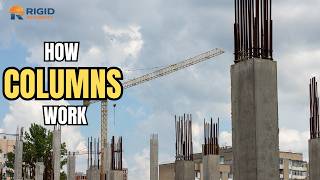 How Concrete Columns Carry Buildings