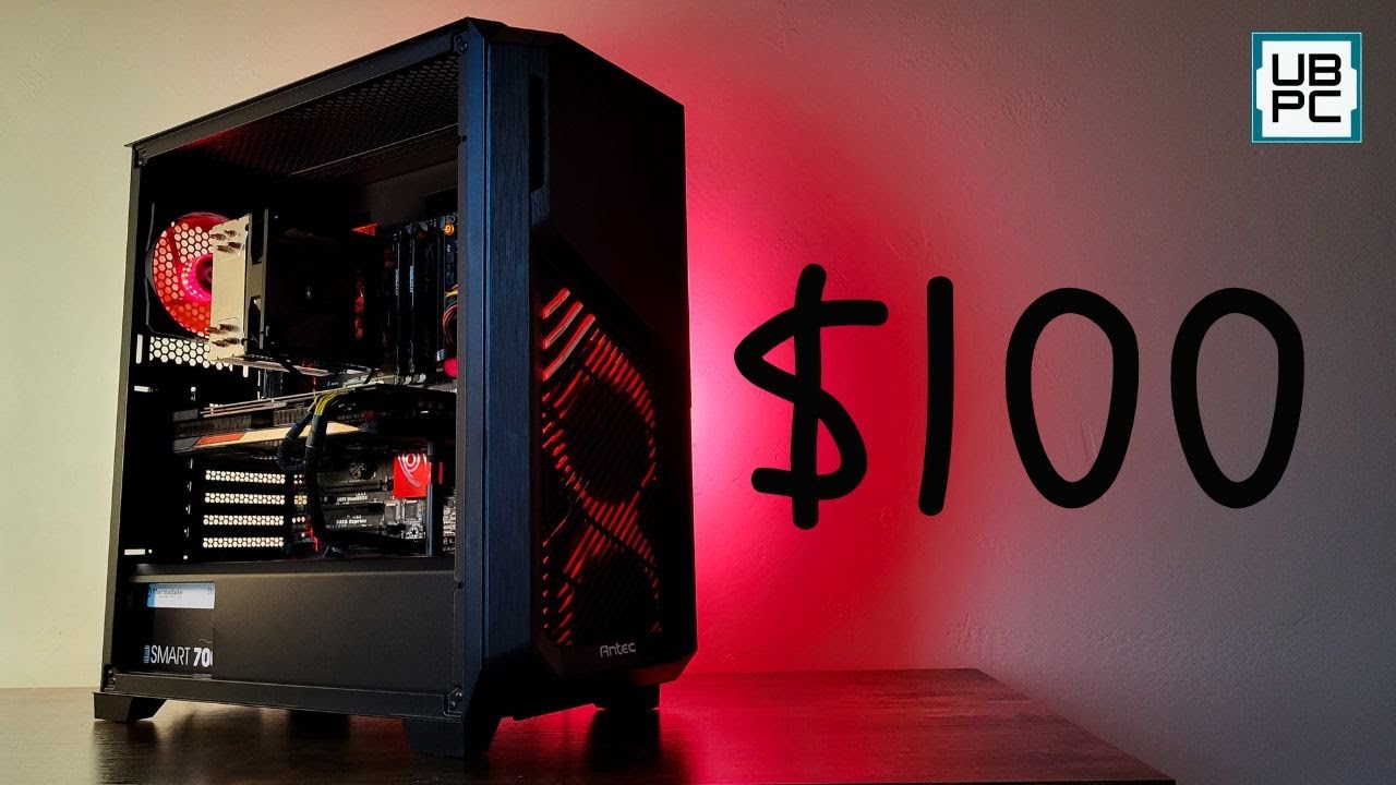 $100 Gaming PC Flip-Up | Episode 3 - YouTube