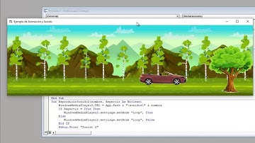 Animación con Sonidos en Visual Basic 6