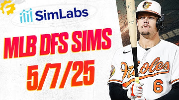 RotoGrinders SimLabs First Look for MLB DFS! (5/7/25)