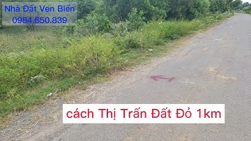 Bán đất Long Tân giáp Thị Trấn Đất Đỏ, Bà Rịa- Vũng Tàu 0984650839