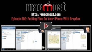 Putting Files On Your Iphone With Dropbox Macmost Now 800