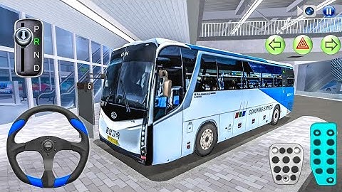 New Kia Express Bus Simulator 2025 - 3D Driving Class Android iOS - Bus Game Android gameplay #bus