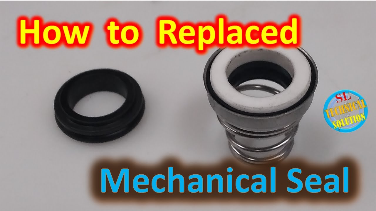 How to Replace Mechanical Seal Explaining in Sinhala YouTube