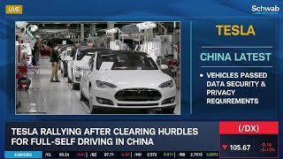 Tesla (TSLA) Up on China Full Self-Driving Approval