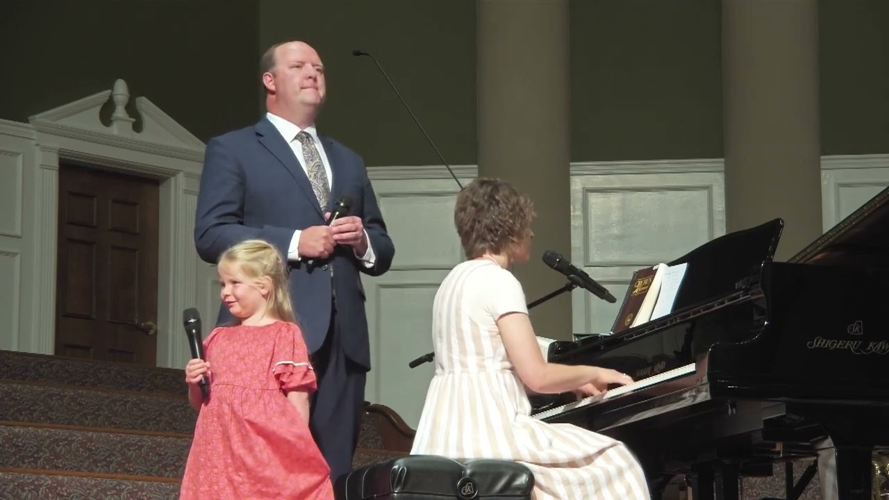 "He Loves Me Like I Was His Only Child" • Given By the Scoggins Family Trio