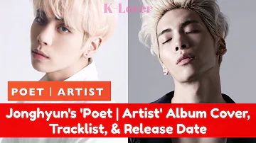 Jonghyun's posthumous Album Cover, Tracklist, and Release Date