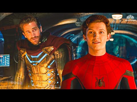 SPIDER MAN FAR FROM HOME | जब स्पाइडर-मन मिला मिटेरिओ से.... - Tom Holland Met Mysterio | Best Scene