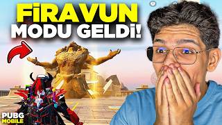 SONUNDA FİRAVUN MODU GELDİ! ÇOK İYİ BEE - PUBG MOBİLE