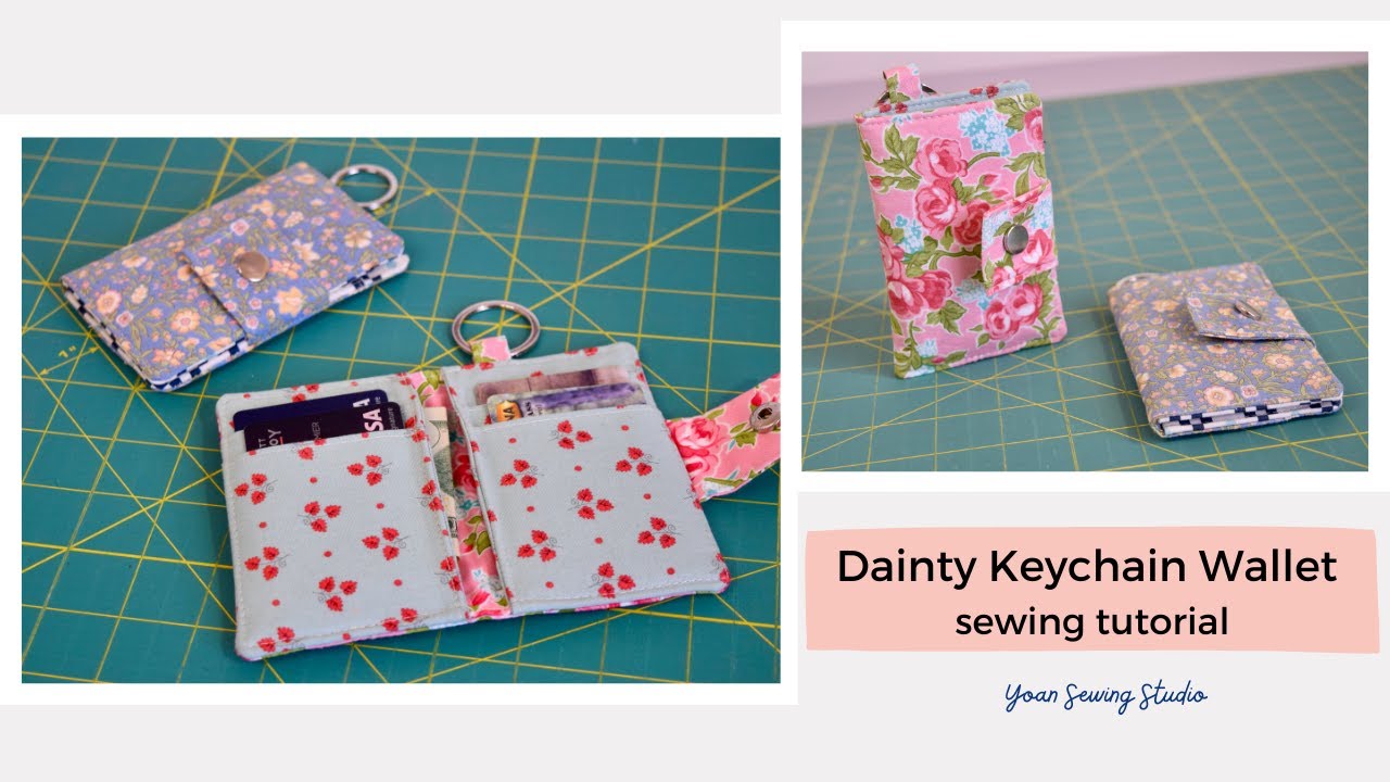 4 in 1, Sewing patterns key purse key case key holder patterns