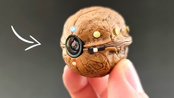 Not Just a Walnut — It’s a Secret Camera I Created!