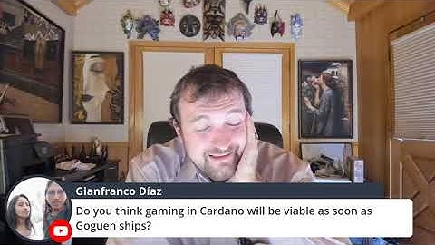 Charles Hoskinson on Do you think Gaming in Cardano will be viable as soon as Goguen ships