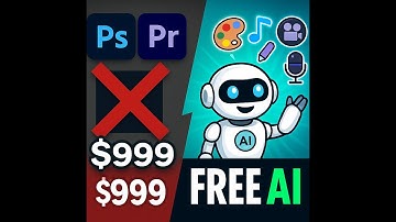 5 FREE AI Tools That Replace $1000+ Creative Software (2025)
