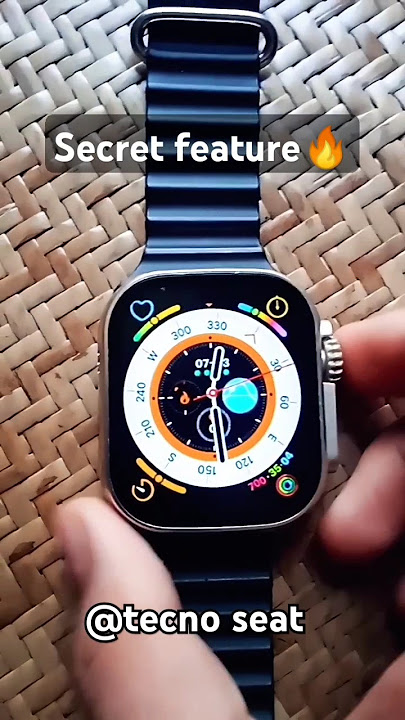 Secret feature🔥t900 ultra smart watch || #smartwatch 2024