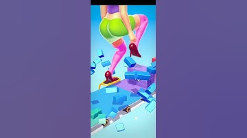 Heel step smash gameplay level #9,10 |#gampeplay #shorts #heelstepsmash