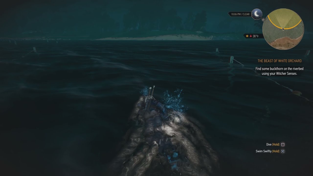 Finding Buckthorn The Beast of White Orchard Witcher 3 YouTube