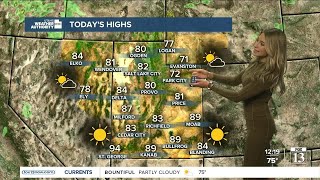 Utah Weather Authority Dani Ruberti's Thursday midday forecast