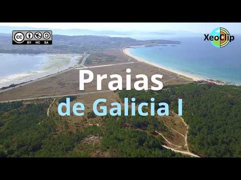 A paisaxe das nosas praias a vista de dron