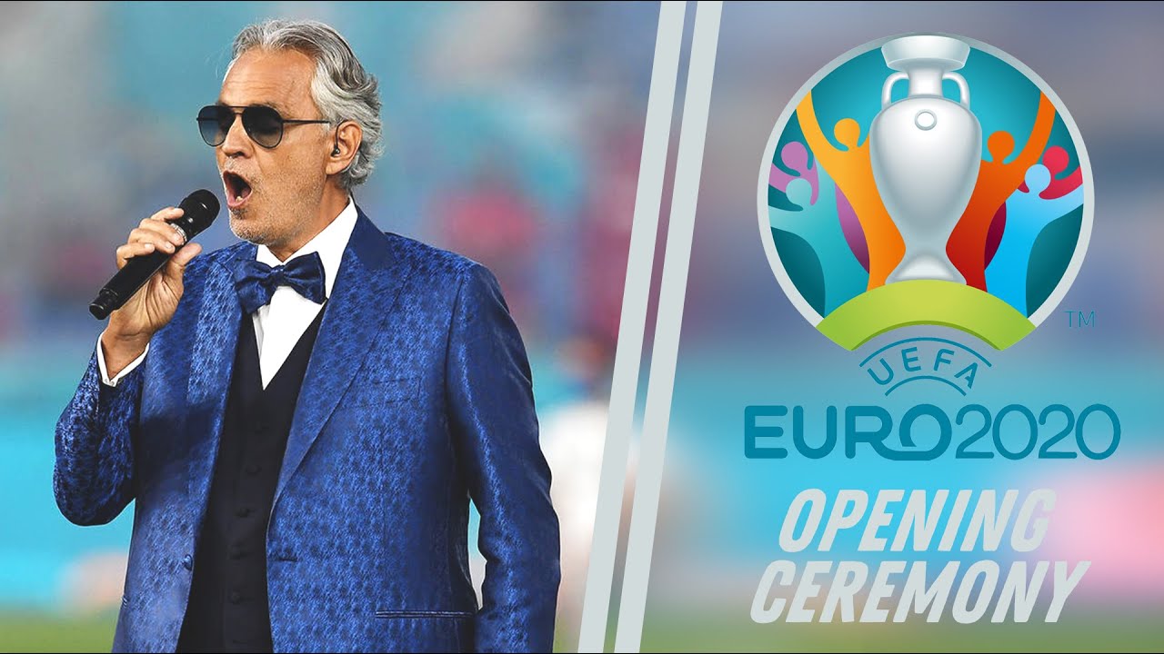 ⁣Andrea Bocelli - EURO 2020 opening ceremony