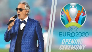 Vignette de la vidéo "Andrea Bocelli - Euro 2020 (Opening Ceremony)"