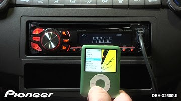 How To - DEH-X2600UI - Use App Mode