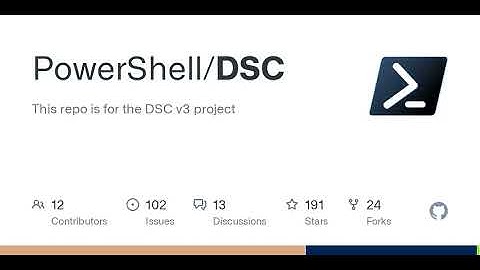 GitHub - PowerShell/DSC: This repo is for the DSC v3 project
