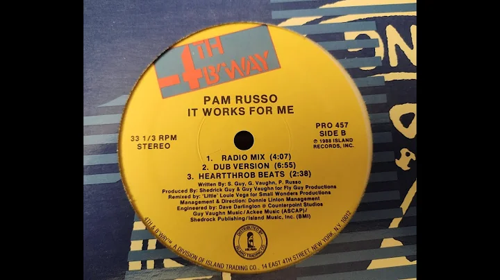 Pam Russo - It Works For Me (Radio Mix)