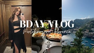 Portofino & Florence VLOG | celebrating my bday & eating the best food